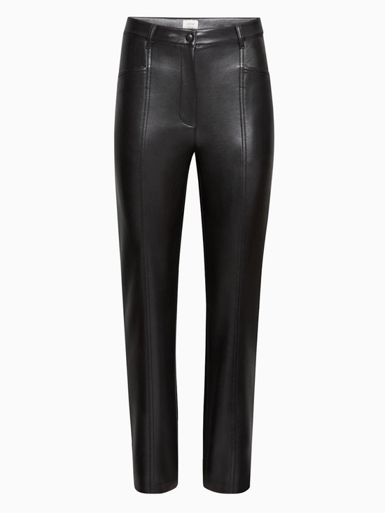 Wilfred Pants - NWT! Wilfred Rebel High-waisted Vegan Leather pants size 16